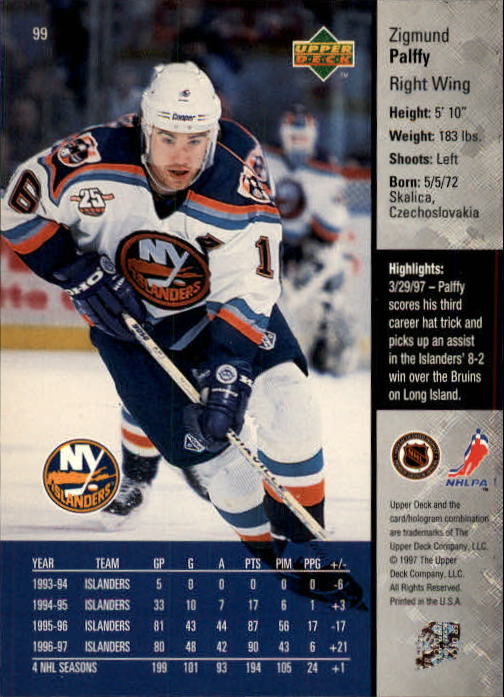 1997-98 Upper Deck - #208 Tony Amonte