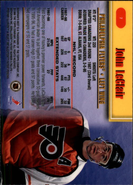 1998-99 Bowman's Best - #35 Sergei Fedorov