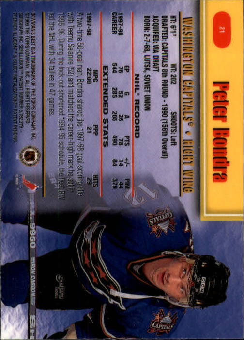 1998-99 Bowman's Best - #35 Sergei Fedorov