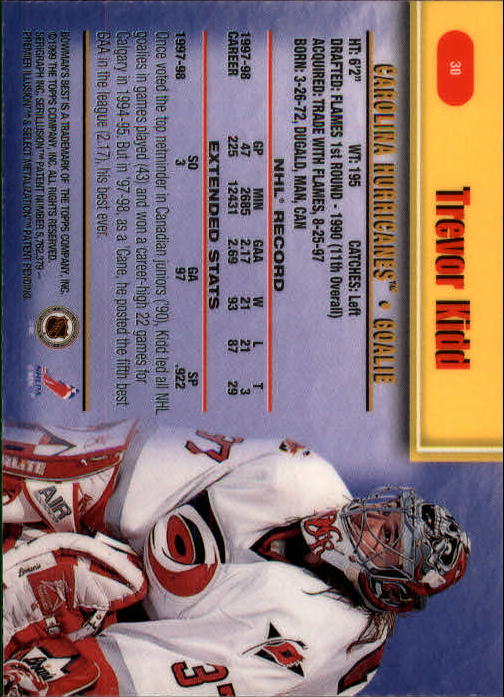 1998-99 Bowman's Best - #35 Sergei Fedorov