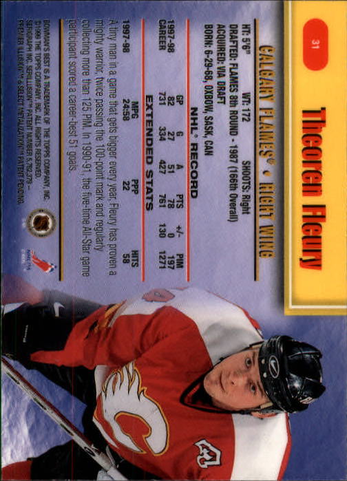 1998-99 Bowman's Best - #35 Sergei Fedorov