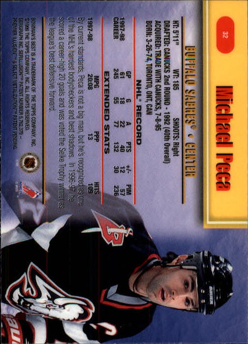 1998-99 Bowman's Best - #35 Sergei Fedorov