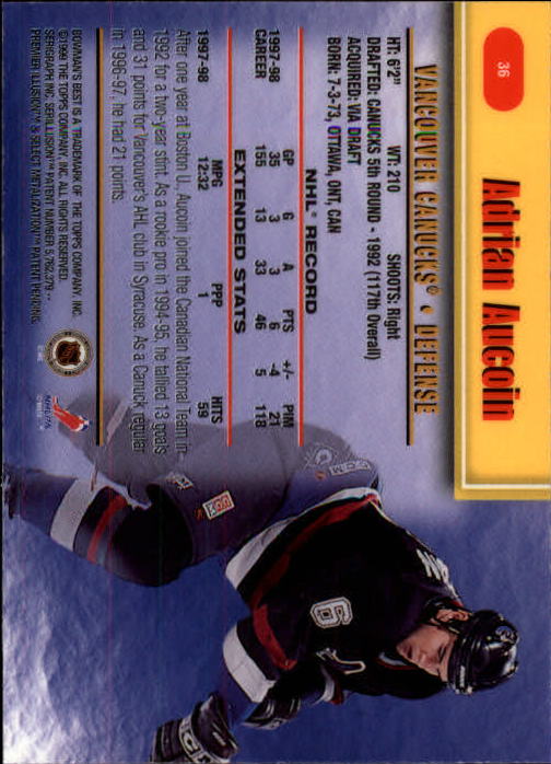 1998-99 Bowman's Best - #35 Sergei Fedorov