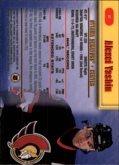 1998-99 Bowman's Best - #35 Sergei Fedorov