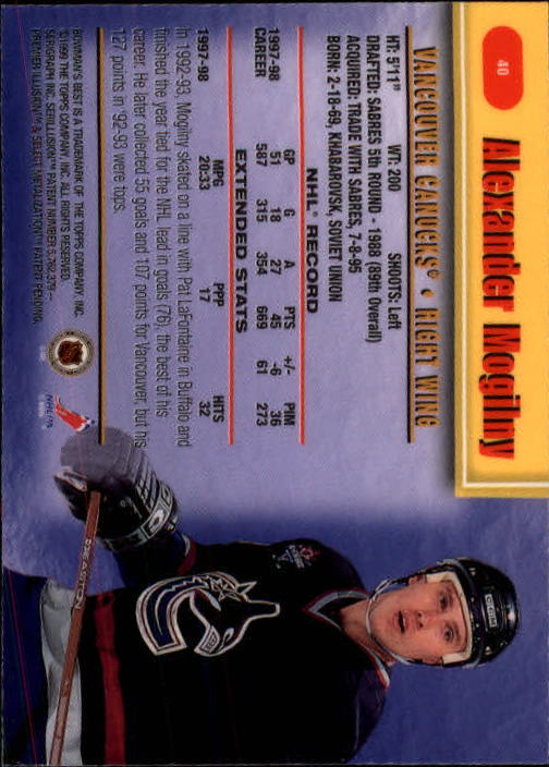 1998-99 Bowman's Best - #35 Sergei Fedorov