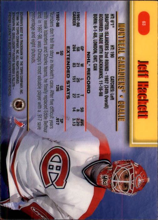 1998-99 Bowman's Best - #35 Sergei Fedorov