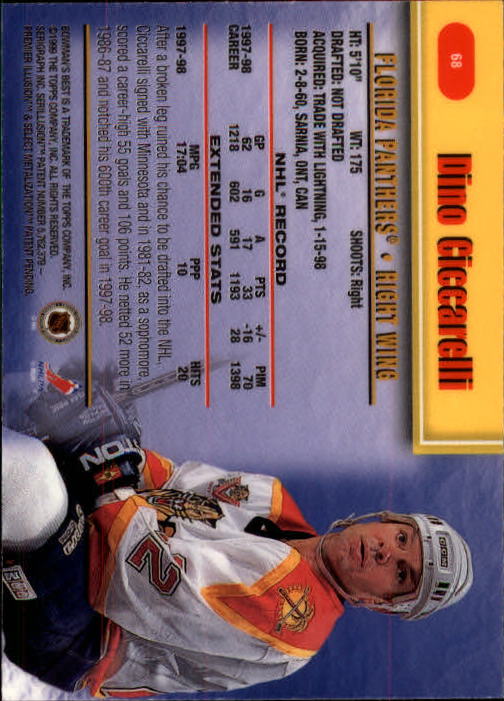 1998-99 Bowman's Best - #35 Sergei Fedorov