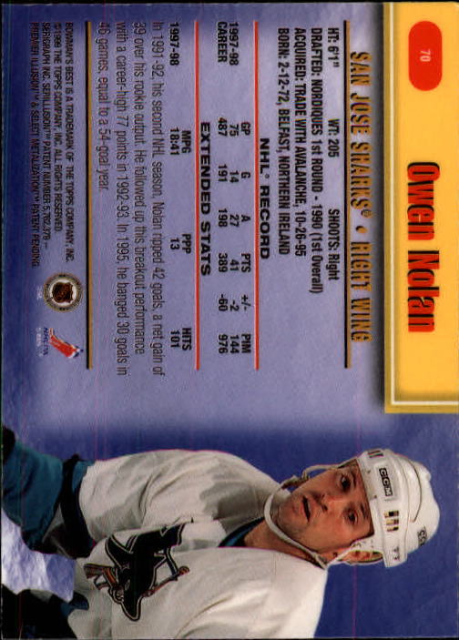 1998-99 Bowman's Best - #35 Sergei Fedorov