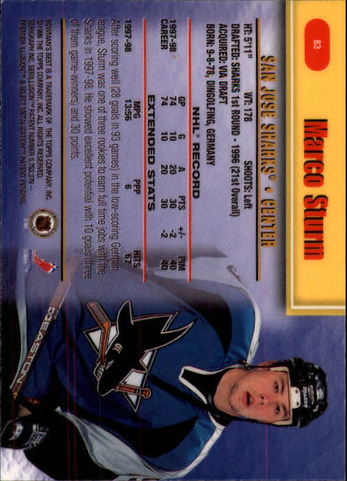 1998-99 Bowman's Best - #35 Sergei Fedorov