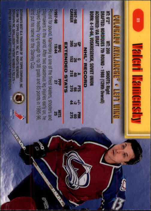 1998-99 Bowman's Best - #35 Sergei Fedorov