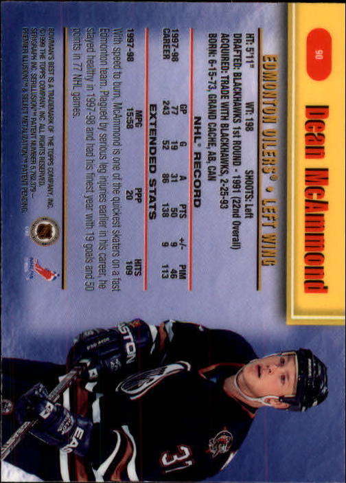 1998-99 Bowman's Best - #35 Sergei Fedorov