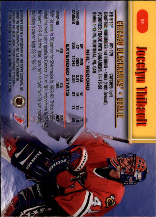 1998-99 Bowman's Best - #35 Sergei Fedorov