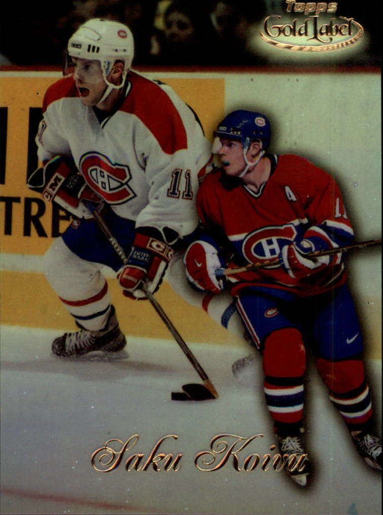 1998-99 Topps Gold Label Class 1 Hockey Card Pick