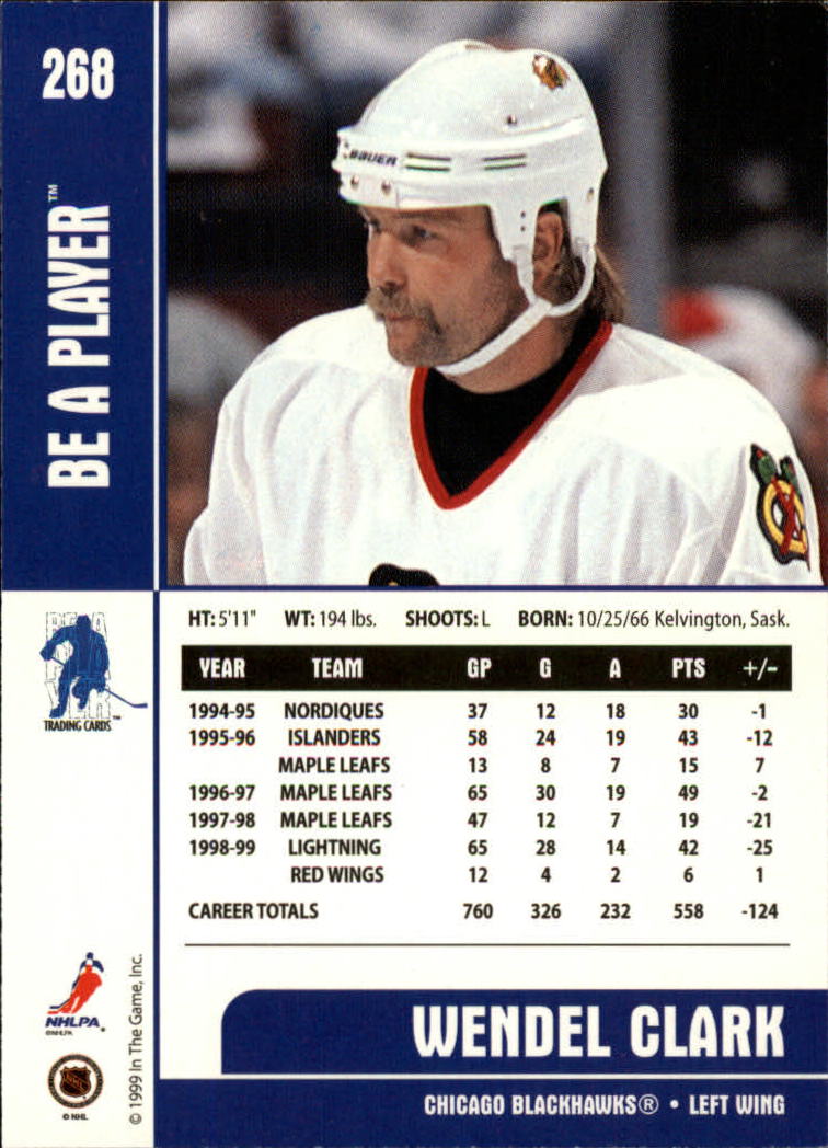 1999-00 In the Game Be A Player Memorabilia - #376 Denis Hamel (RC)