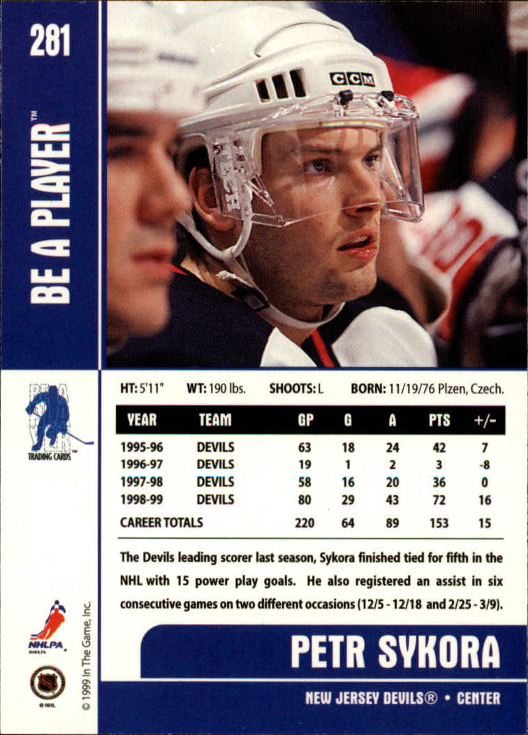 1999-00 In the Game Be A Player Memorabilia - #376 Denis Hamel (RC)