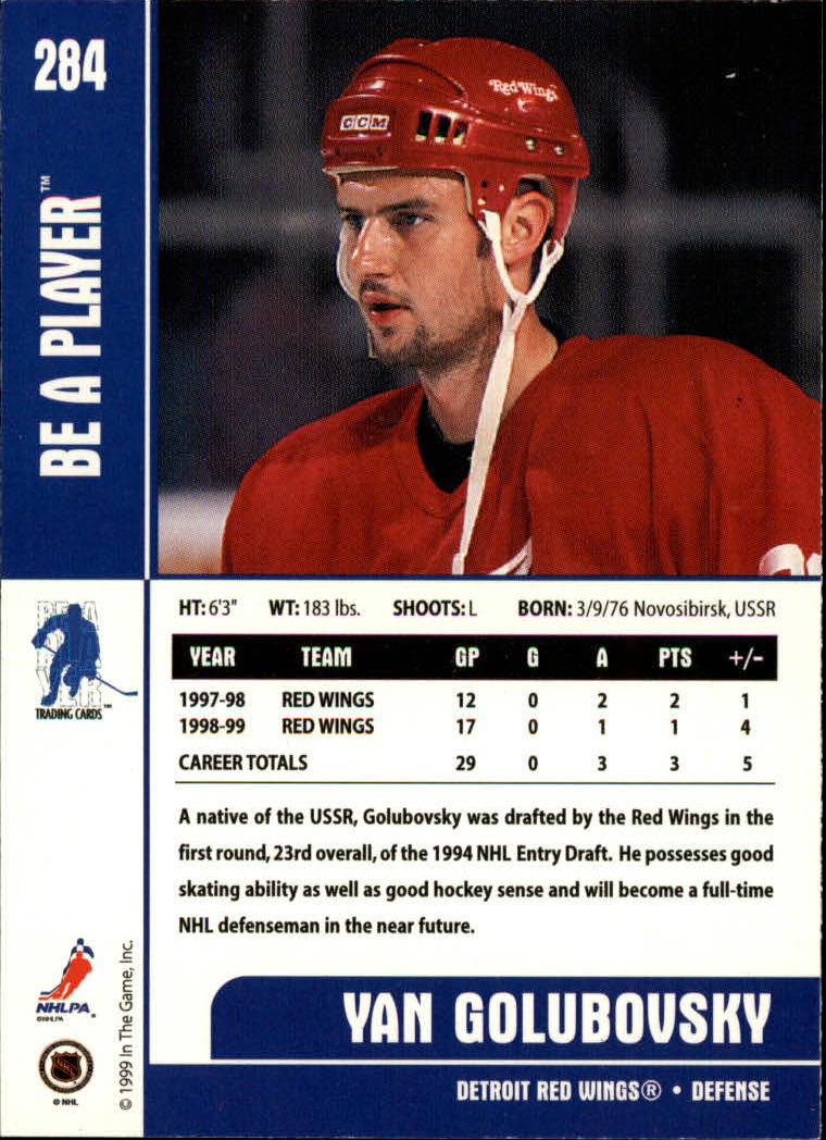 1999-00 In the Game Be A Player Memorabilia - #376 Denis Hamel (RC)