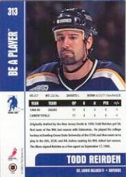 1999-00 In the Game Be A Player Memorabilia - #376 Denis Hamel (RC)