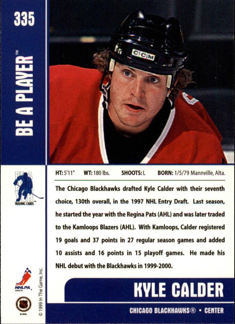 1999-00 In the Game Be A Player Memorabilia - #376 Denis Hamel (RC)