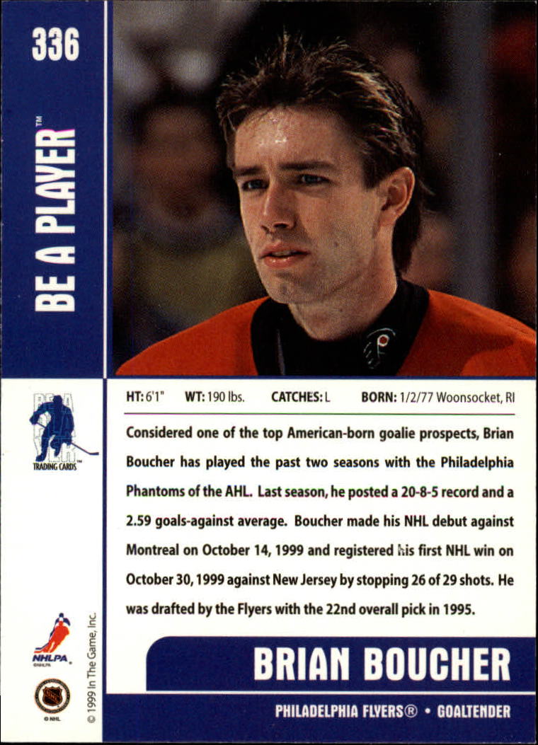 1999-00 In the Game Be A Player Memorabilia - #376 Denis Hamel (RC)