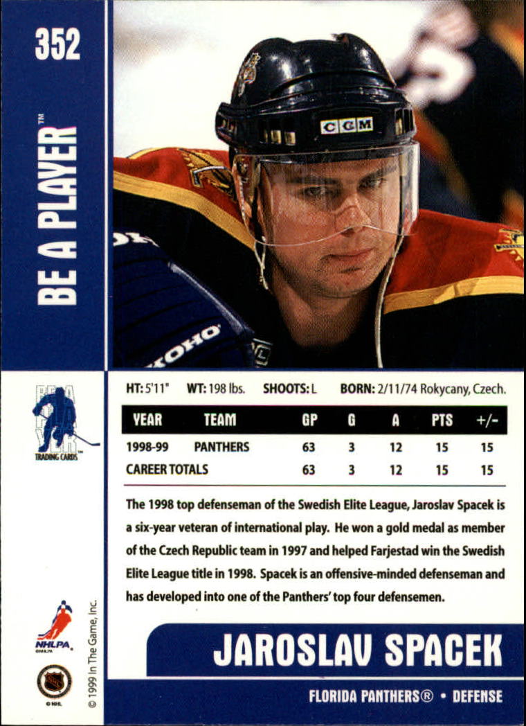 1999-00 In the Game Be A Player Memorabilia - #376 Denis Hamel (RC)