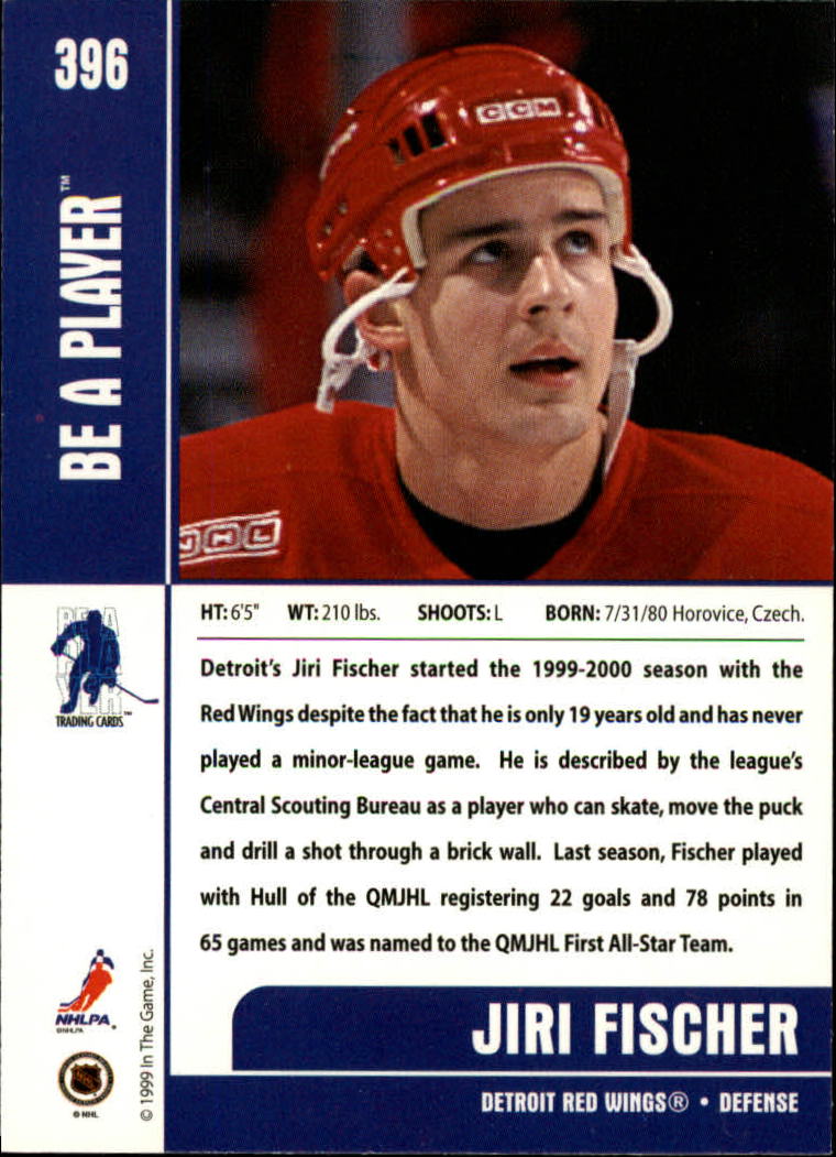 1999-00 In the Game Be A Player Memorabilia - #376 Denis Hamel (RC)