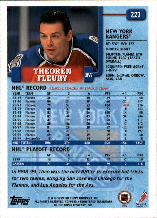 B0323- 1999-00 O-Pee-Chee Hockey Card #s 201-286 -You Pick- 15+ FREE US SHIP