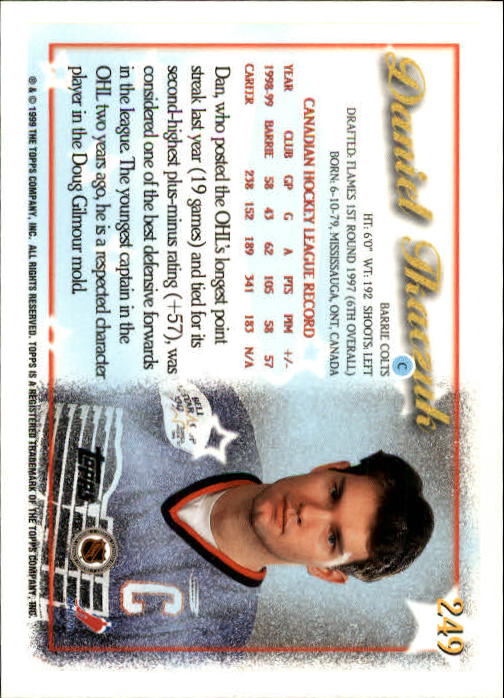 B0323- 1999-00 O-Pee-Chee Hockey Card #s 201-286 -You Pick- 15+ FREE US SHIP