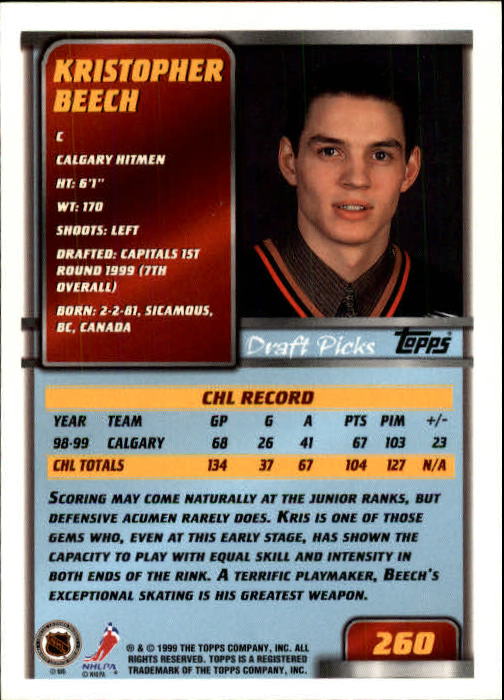 B0323- 1999-00 O-Pee-Chee Hockey Card #s 201-286 -You Pick- 15+ FREE US SHIP