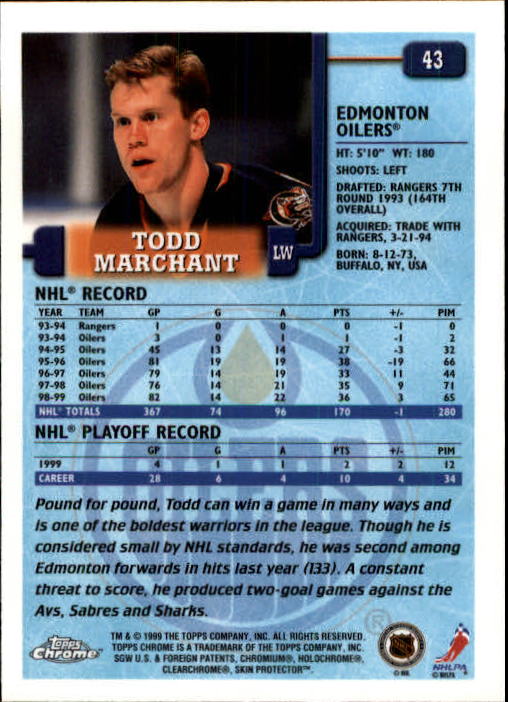A2320- 1999-00 Topps Hockey Card #s 1-250 +Rookies -You Pick- 15+ FREE US SHIP - Bild 84 von 487