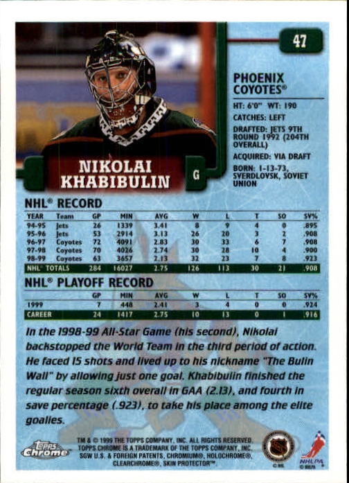 A2320- 1999-00 Topps Hockey Card #s 1-250 +Rookies -You Pick- 15+ FREE US SHIP - Bild 92 von 487
