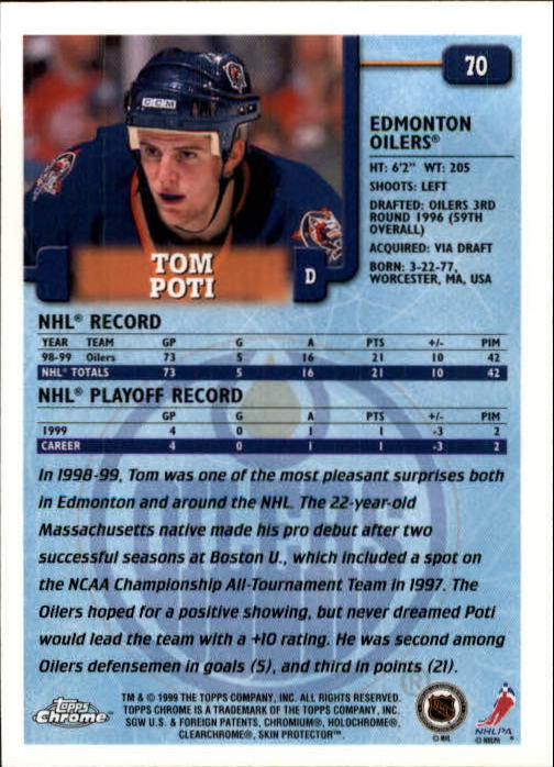 A2320- 1999-00 Topps Hockey Card #s 1-250 +Rookies -You Pick- 15+ FREE US SHIP - Bild 127 von 487