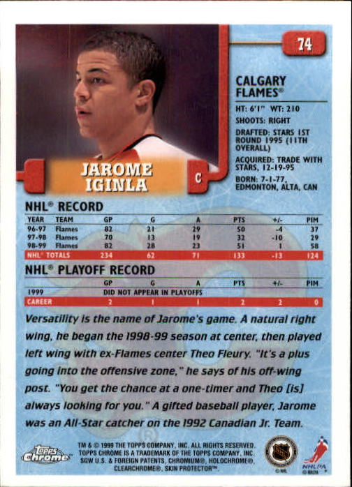 A2320- 1999-00 Topps Hockey Card #s 1-250 +Rookies -You Pick- 15+ FREE US SHIP - Bild 135 von 487