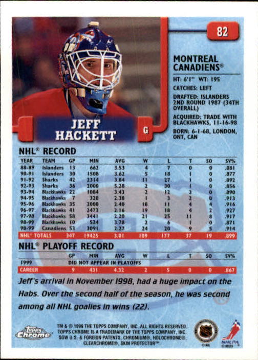 A2320- 1999-00 Topps Hockey Card #s 1-250 +Rookies -You Pick- 15+ FREE US SHIP - Bild 151 von 487