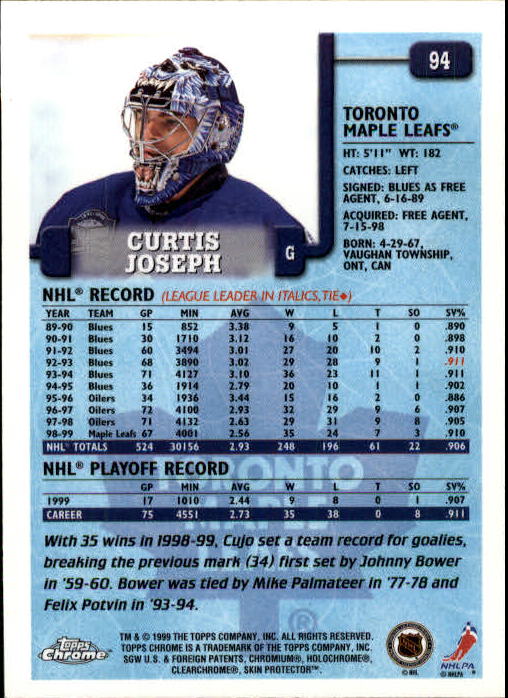 A2320- 1999-00 Topps Hockey Card #s 1-250 +Rookies -You Pick- 15+ FREE US SHIP - Bild 175 von 487