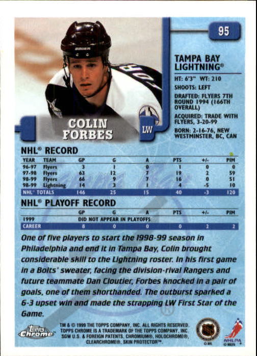 A2320- 1999-00 Topps Hockey Card #s 1-250 +Rookies -You Pick- 15+ FREE US SHIP - Bild 177 von 487