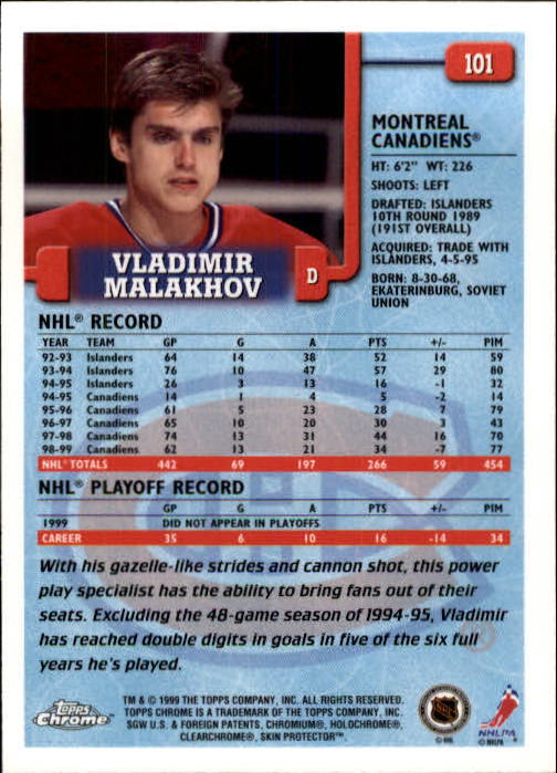 A2320- 1999-00 Topps Hockey Card #s 1-250 +Rookies -You Pick- 15+ FREE US SHIP - Bild 189 von 487