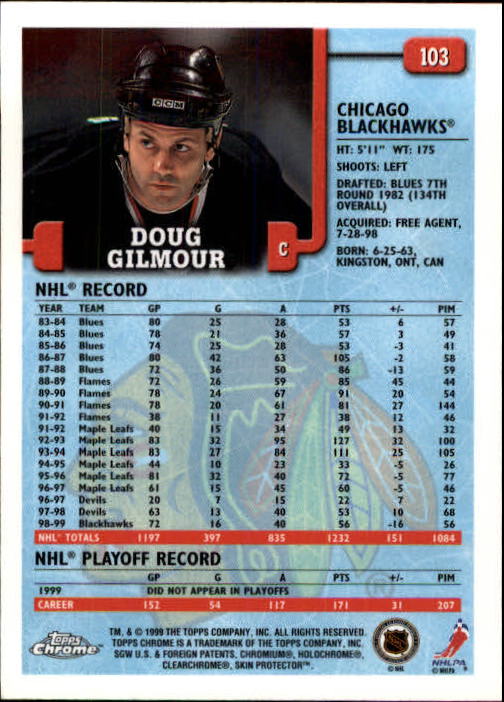 A2320- 1999-00 Topps Hockey Card #s 1-250 +Rookies -You Pick- 15+ FREE US SHIP - Bild 193 von 487