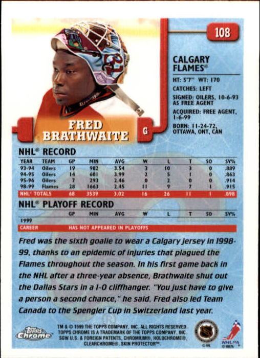 A2320- 1999-00 Topps Hockey Card #s 1-250 +Rookies -You Pick- 15+ FREE US SHIP - Bild 203 von 487
