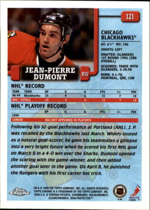 A2320- 1999-00 Topps Hockey Card #s 1-250 +Rookies -You Pick- 15+ FREE US SHIP - Bild 229 von 487