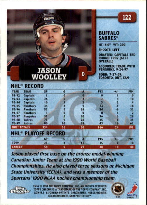 A2320- 1999-00 Topps Hockey Card #s 1-250 +Rookies -You Pick- 15+ FREE US SHIP - Bild 231 von 487