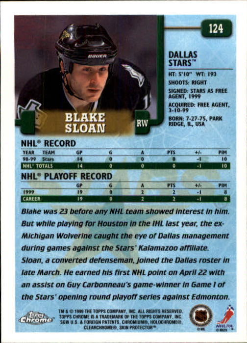 A2320- 1999-00 Topps Hockey Card #s 1-250 +Rookies -You Pick- 15+ FREE US SHIP - Bild 235 von 487
