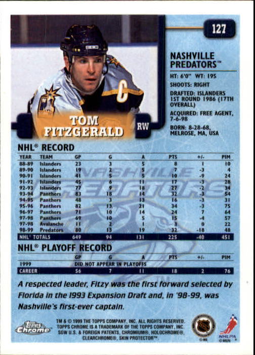 A2320- 1999-00 Topps Hockey Card #s 1-250 +Rookies -You Pick- 15+ FREE US SHIP - Bild 241 von 487