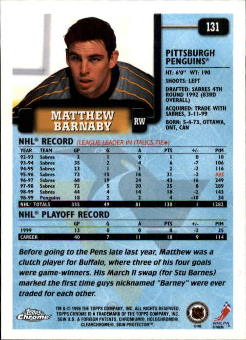 A2320- 1999-00 Topps Hockey Card #s 1-250 +Rookies -You Pick- 15+ FREE US SHIP - Bild 249 von 487