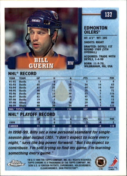 A2320- 1999-00 Topps Hockey Card #s 1-250 +Rookies -You Pick- 15+ FREE US SHIP - Bild 261 von 487