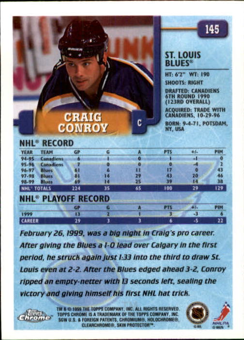A2320- 1999-00 Topps Hockey Card #s 1-250 +Rookies -You Pick- 15+ FREE US SHIP - Bild 277 von 487