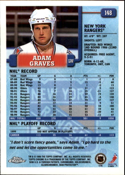 A2320- 1999-00 Topps Hockey Card #s 1-250 +Rookies -You Pick- 15+ FREE US SHIP - Bild 283 von 487