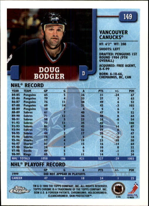A2320- 1999-00 Topps Hockey Card #s 1-250 +Rookies -You Pick- 15+ FREE US SHIP - Bild 285 von 487