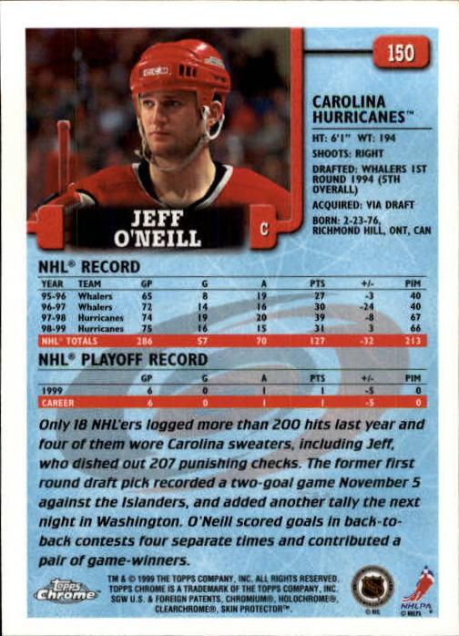 A2320- 1999-00 Topps Hockey Card #s 1-250 +Rookies -You Pick- 15+ FREE US SHIP - Bild 287 von 487