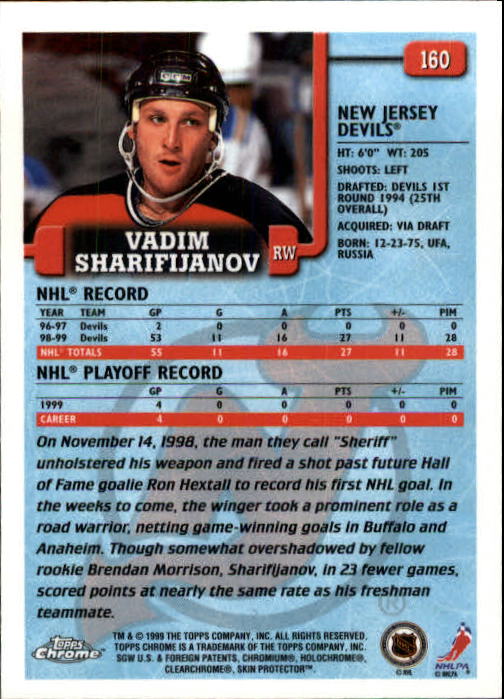 A2320- 1999-00 Topps Hockey Card #s 1-250 +Rookies -You Pick- 15+ FREE US SHIP - Bild 307 von 487