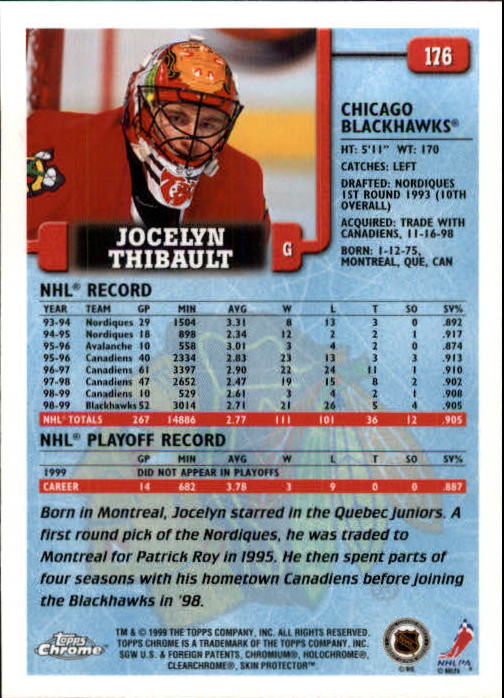 A2320- 1999-00 Topps Hockey Card #s 1-250 +Rookies -You Pick- 15+ FREE US SHIP - Bild 339 von 487